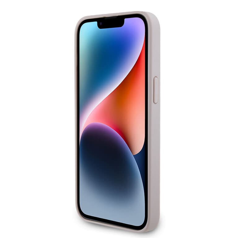 Guess iPhone 15 Hardcase 4G met Ring Houder | Stijlvolle Bescherming