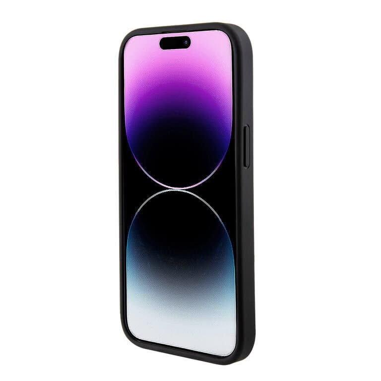 Guess iPhone 15 Hardcase - Magsafe - 4G Pu Bottom
