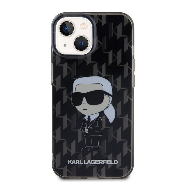 Karl Lagerfeld iPhone 15 Hardcase | Ikonik Monogram