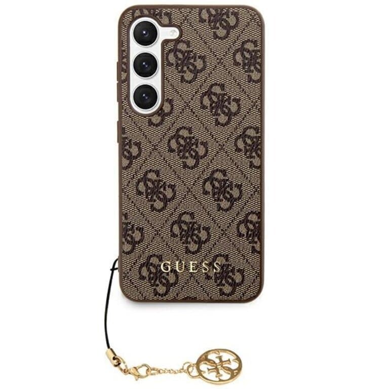 Guess Galaxy S24 Plus Achtercover case - 4G bedel - Bruin