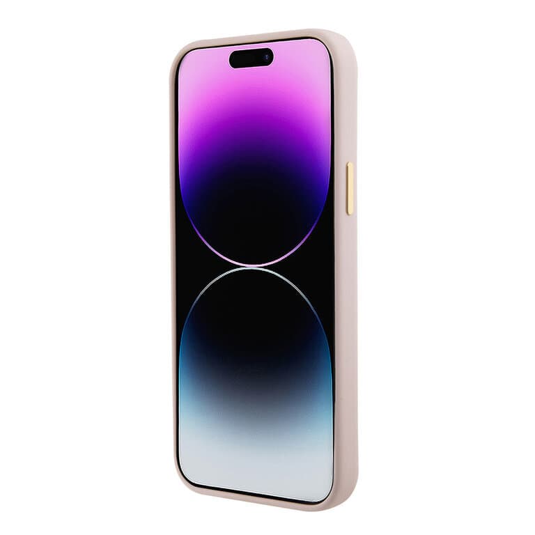 Guess iPhone 15 Plus Back cover case - Logo strass 4G
