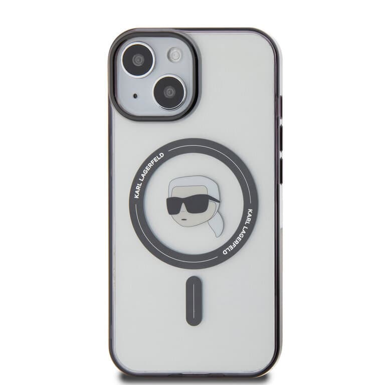 Karl Lagerfeld iPhone 15 Plus Hardcase | MagSafe Compatibel