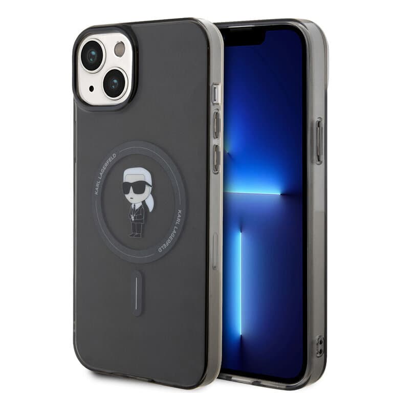 Karl Lagerfeld iPhone 15 Plus Hardcase | MagSafe Compatibel