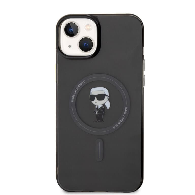 Karl Lagerfeld iPhone 15 Plus Hardcase | MagSafe Compatibel