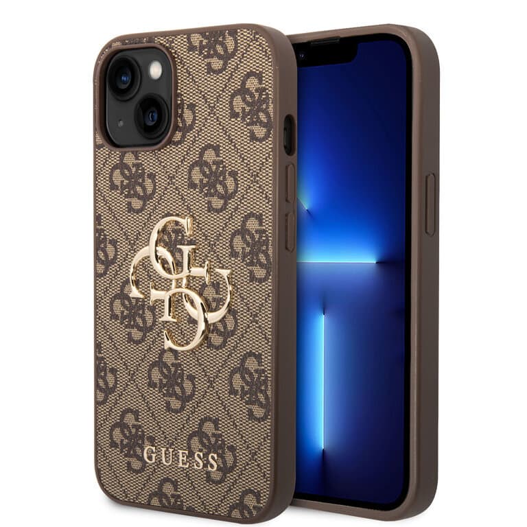 Guess iPhone 15 Plus TPU Hardcase - 4G - Big Metal Logo