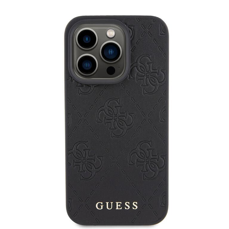 Guess iPhone 15 Pro Back cover case - Quilted 4G classic