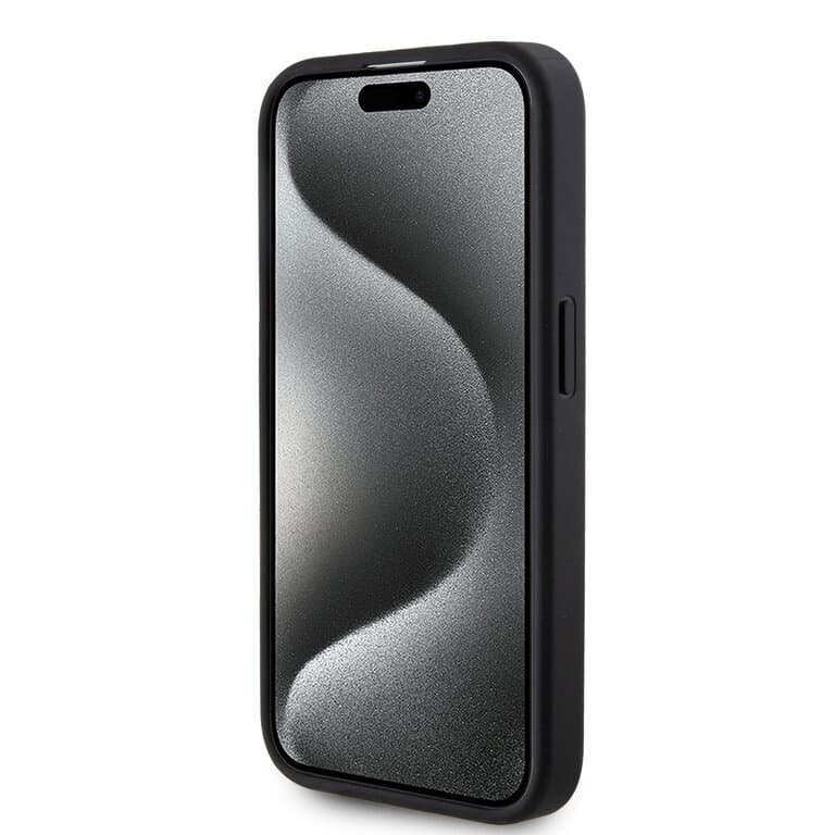 Guess iPhone 15 Pro Back Cover Case 4G Gestreept Ontwerp | Stijlvolle Bescherming