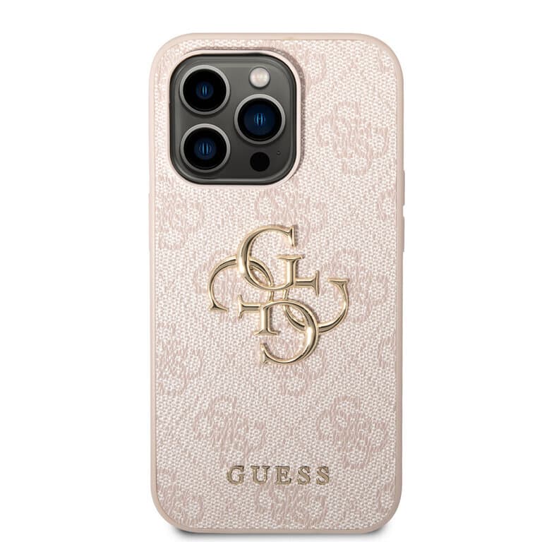 Guess iPhone 15 Pro TPU Hardcase - 4G - Big Metal Logo