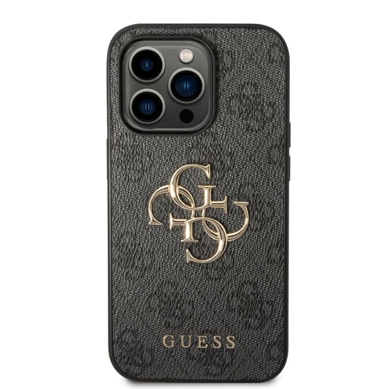 Guess iPhone 15 Pro TPU Hardcase - 4G - Big Metal Logo