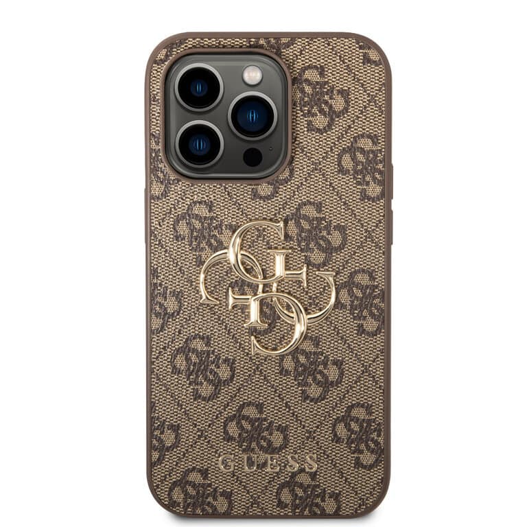 Guess iPhone 15 Pro TPU Hardcase - 4G - Big Metal Logo