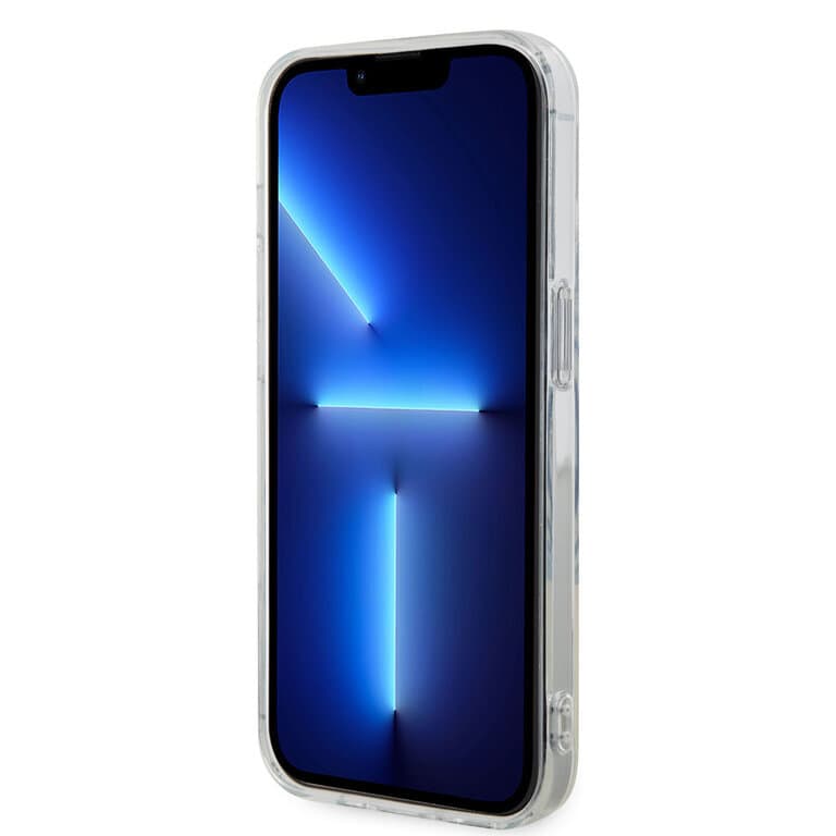 karl Lagerfeld iPhone 15 Pro Hoesje | TPU Hardcase Ikonik Monogram