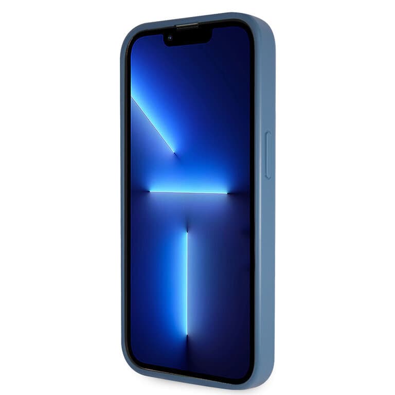 Guess iPhone 15 Pro TPU Hardcase - 4G Triangle - Strass