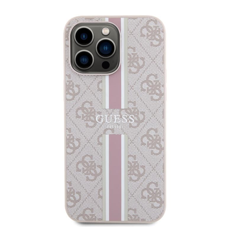 Guess iPhone 15 Pro Max Back cover case - 4G printed stripes