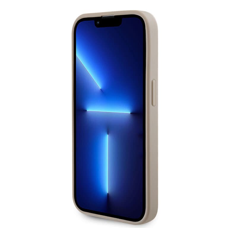 Guess iPhone 15 Pro Max Back cover case - Perforated 4G - glitter