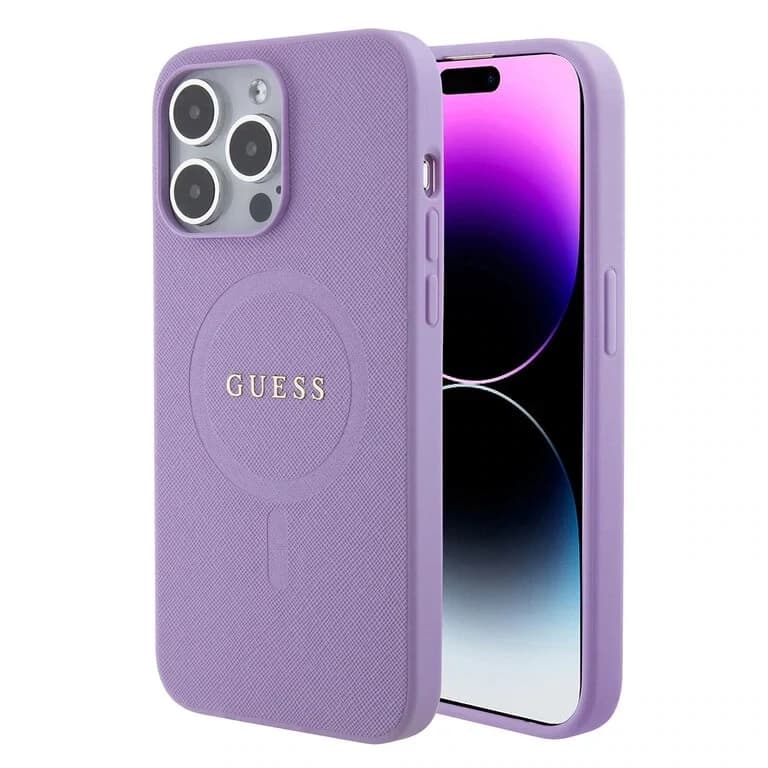 Guess iPhone 15 Pro Max Hardcase - Saffiano