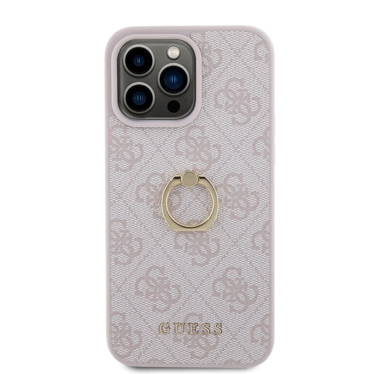 Guess iPhone 15 Pro Max Hardcase - 4G - Met Ringhouder