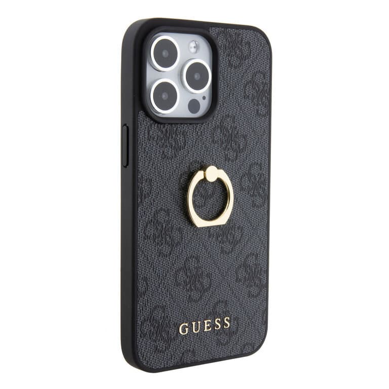 Guess iPhone 15 Pro Max Hardcase - 4G - Met Ringhouder