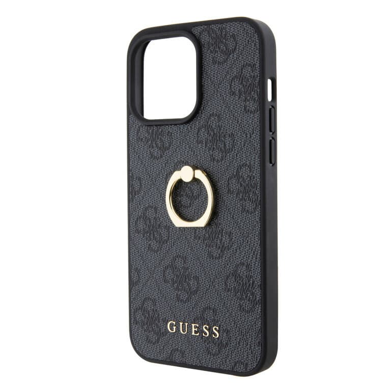 Guess iPhone 15 Pro Max Hardcase - 4G - Met Ringhouder