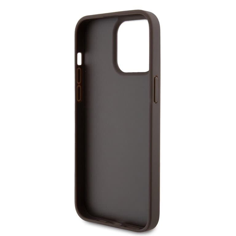 Guess iPhone 15 Pro Max Hardcase - 4G Driehoek - Strass
