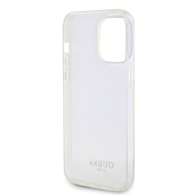 Guess iPhone 15 Pro Max Hardcase - Gefacetteerde spiegel