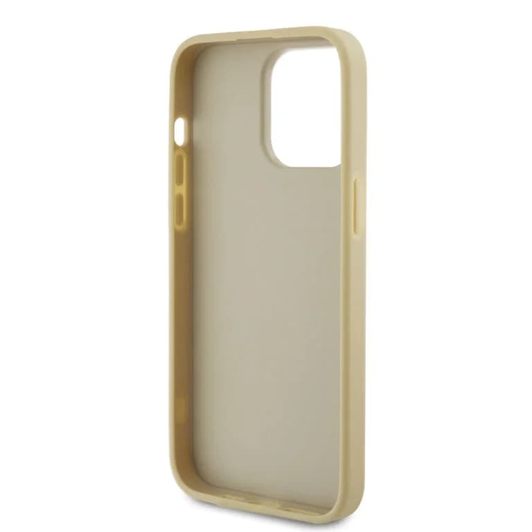 Guess iPhone 15 Pro Max TPU Hardcase - Groot 4G - Vaste Glitter