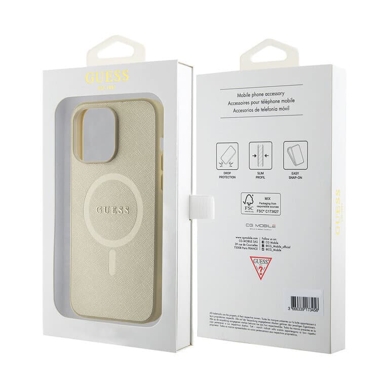 Guess iPhone 14 Pro Max Hardcase - Saffiano