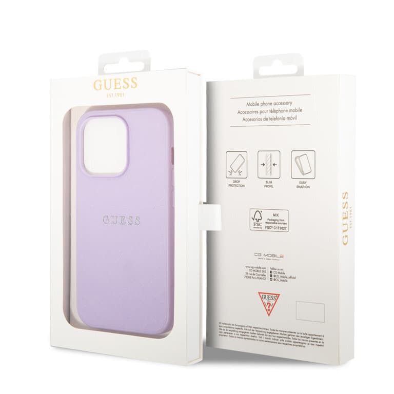 Guess iPhone 14 Pro Max Achtercover hoesje -