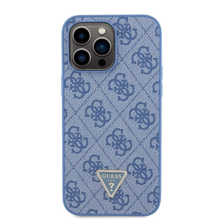 Guess iPhone 14 Pro Max Hardcase - 4G Logo - Strass