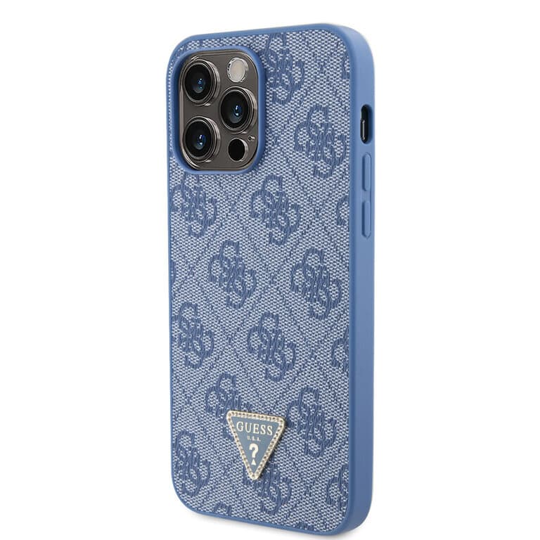 Guess iPhone 14 Pro Max Hardcase - 4G Logo - Strass