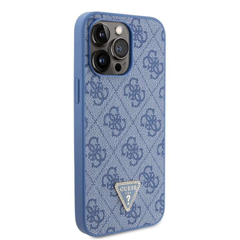 Guess iPhone 14 Pro Max Hardcase - 4G Logo - Strass