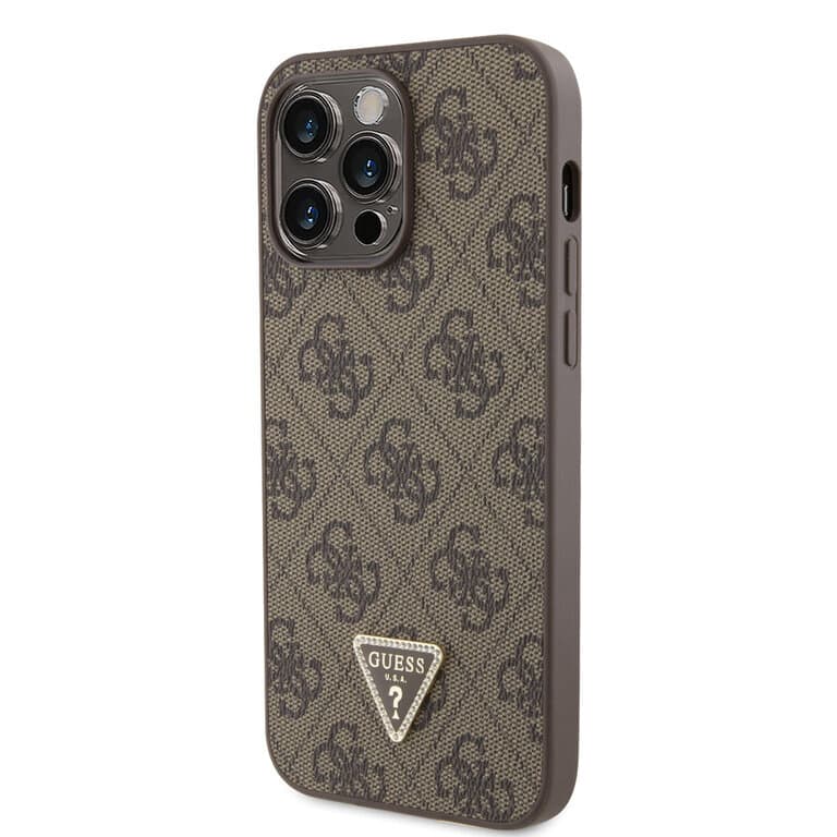 Guess iPhone 14 Pro Max Hardcase - 4G Logo - Strass