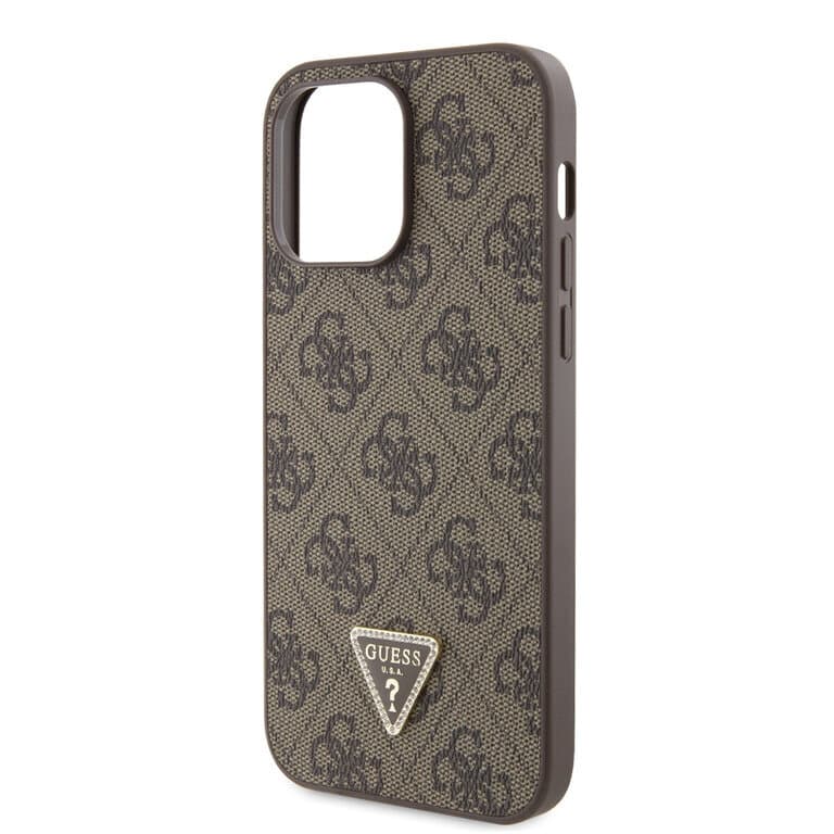 Guess iPhone 14 Pro Max Hardcase - 4G Logo - Strass