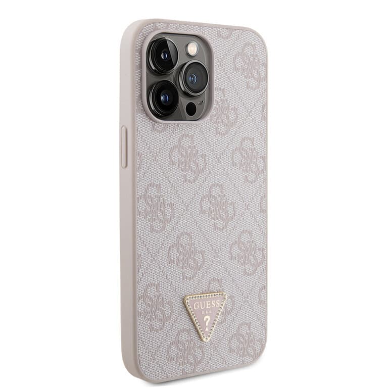 Guess iPhone 14 Pro Max Hardcase - 4G Logo - Strass