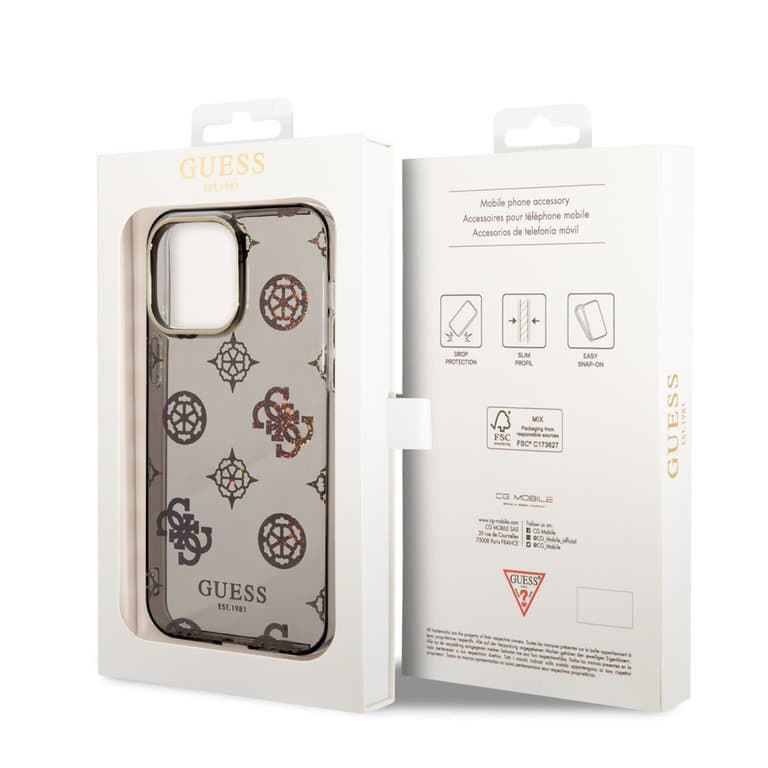Guess iPhone 14 Pro Max Hardcase Achtercover