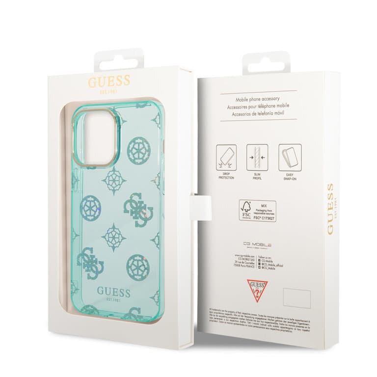 Guess iPhone 14 Pro Max Hardcase Achtercover