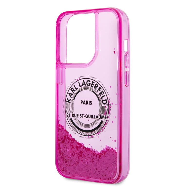 Karl Lagerfeld iPhone 14 Pro Max Back Cover Case