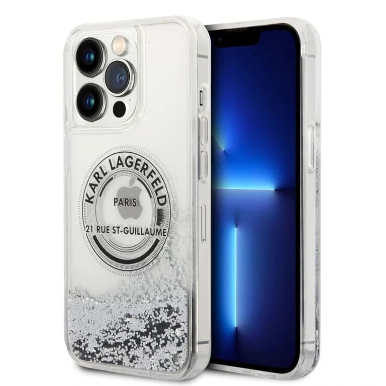 Karl Lagerfeld iPhone 14 Pro Max Back Cover Case