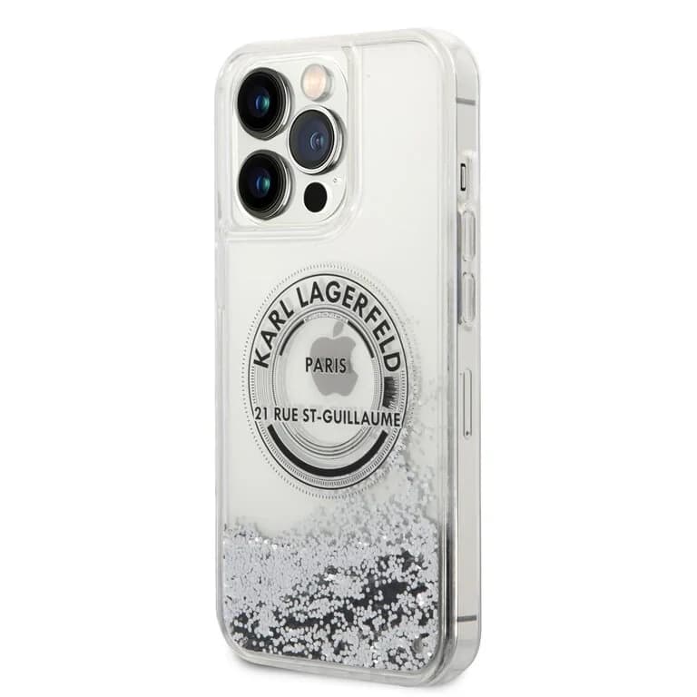 Karl Lagerfeld iPhone 14 Pro Max Back Cover Case