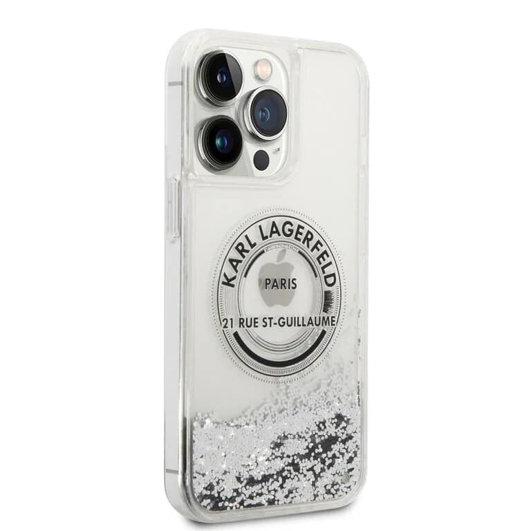 Karl Lagerfeld iPhone 14 Pro Max Back Cover Case
