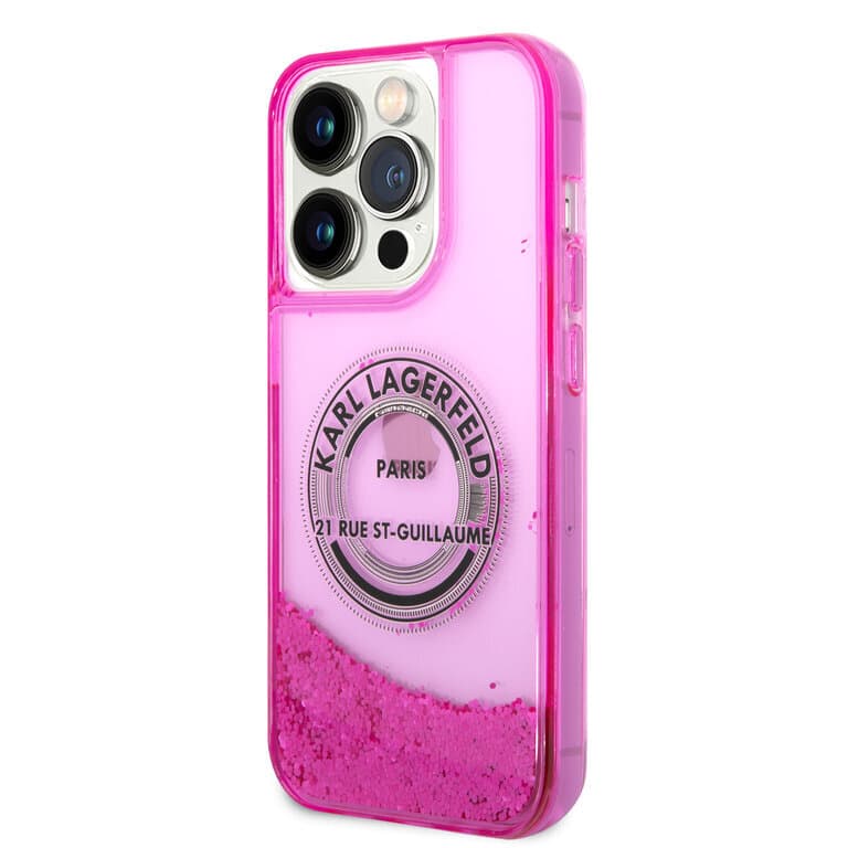 Karl Lagerfeld iPhone 14 Pro Max Back Cover Case
