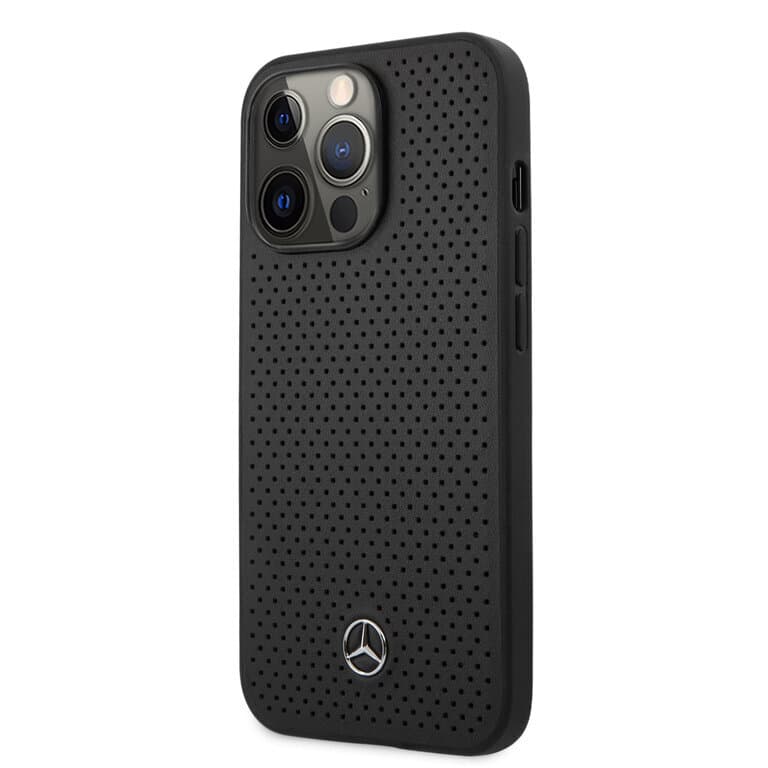 Mercedes-Benz iPhone 14 Pro Max Hardcase Achtercover - Zwart - Luxe Bescherming
