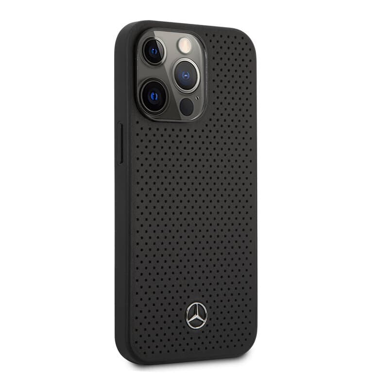 Mercedes-Benz iPhone 14 Pro Max Hardcase Achtercover - Zwart - Luxe Bescherming