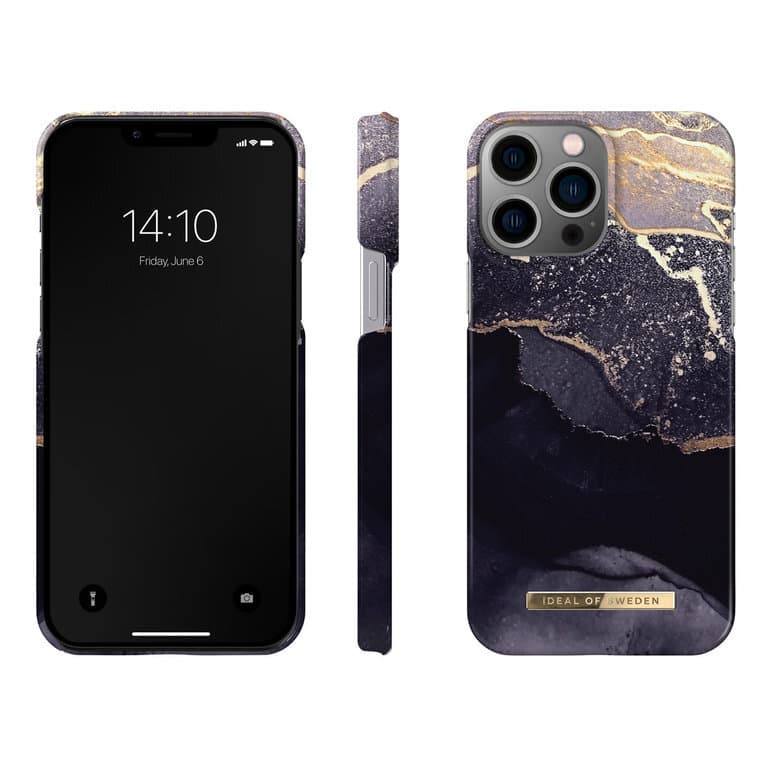iDeal of Sweden iPhone 14 Pro Max Achtercover - Fashion Case - Gouden Twilight