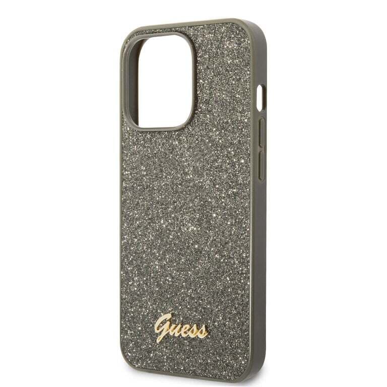 Guess iPhone 14 Pro Achtercover case - - Groen