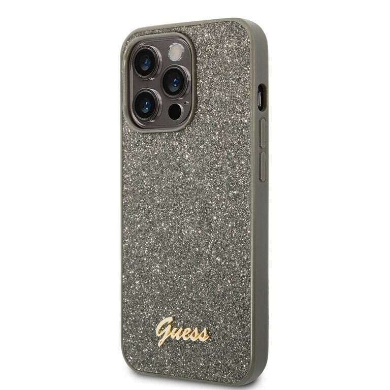 Guess iPhone 14 Pro Achtercover case - - Groen
