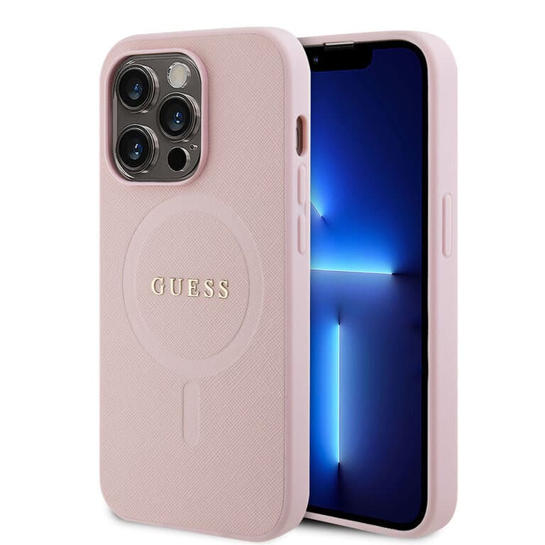 Guess iPhone 14 Pro Hardcase - Saffiano