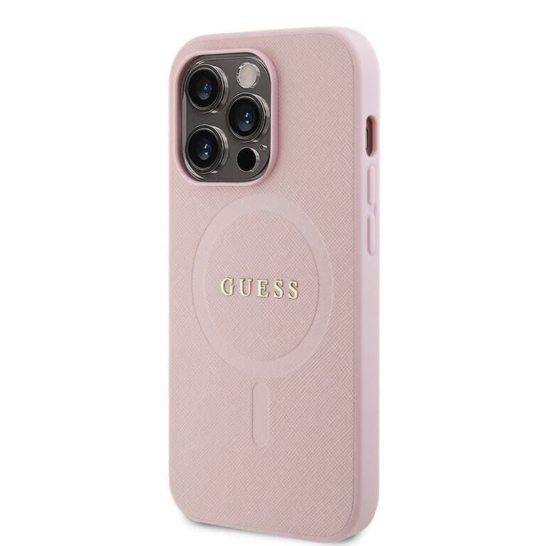 Guess iPhone 14 Pro Hardcase - Saffiano