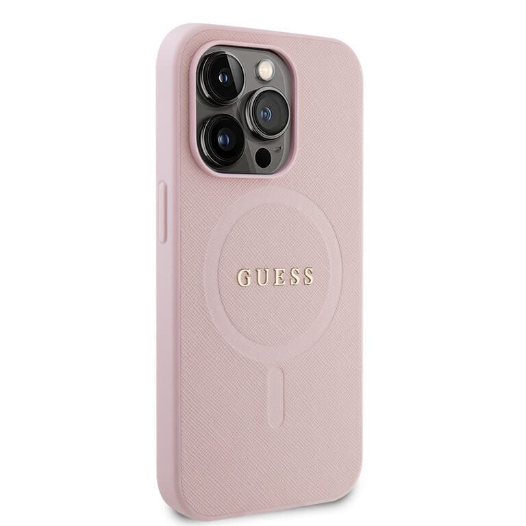Guess iPhone 14 Pro Hardcase - Saffiano