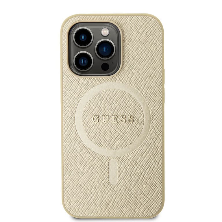 Guess iPhone 14 Pro Hardcase - Saffiano