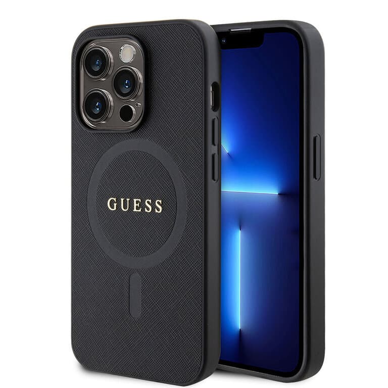 Guess iPhone 14 Pro Hardcase - Saffiano